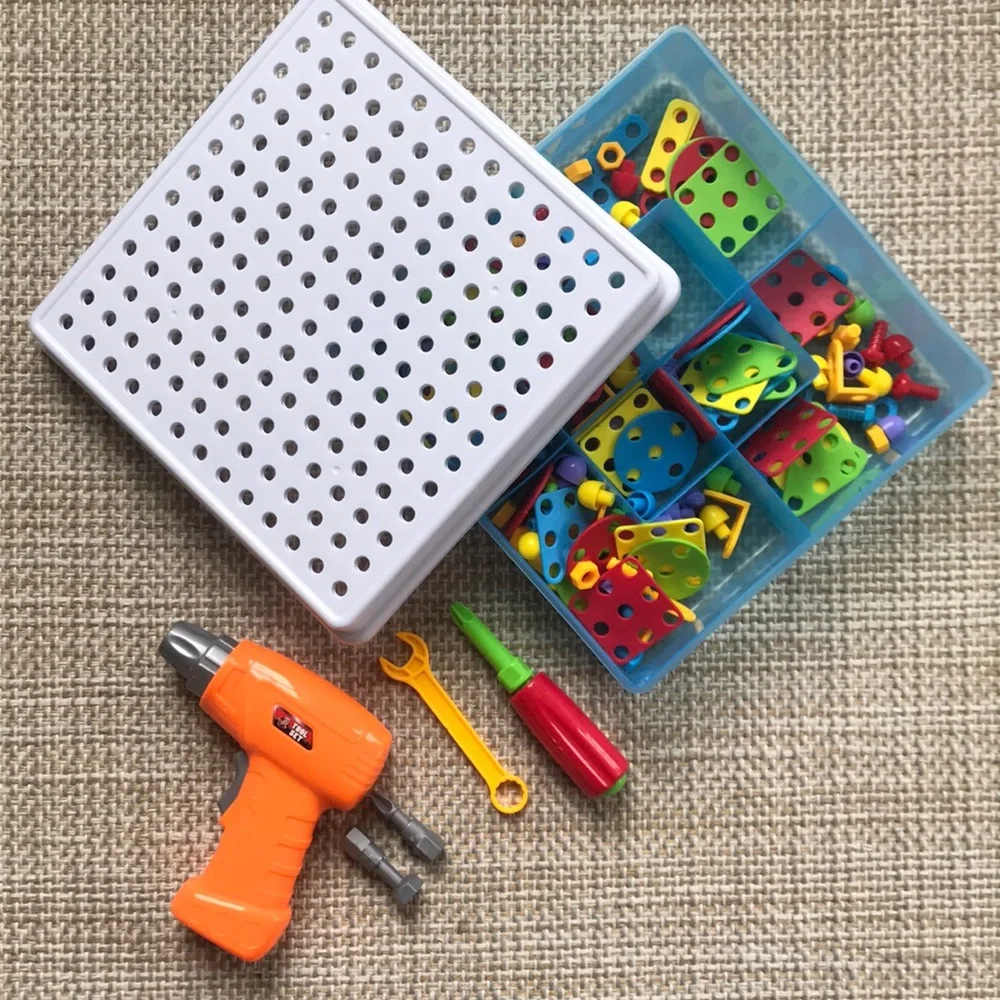 Toy Drill Block Set